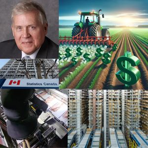 Stats Canada Food Fight, $ US1.4 Trillion Farm Bill, Rib Robots and guest Ian Lee, Associate Professor at Carleton University | Sprott School