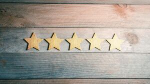 Star ratings & reviews