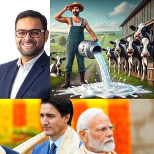 Breakthrough Milk Dumping Study, India Trade Trouble, and our guest Zeeshan Fazal, EDC